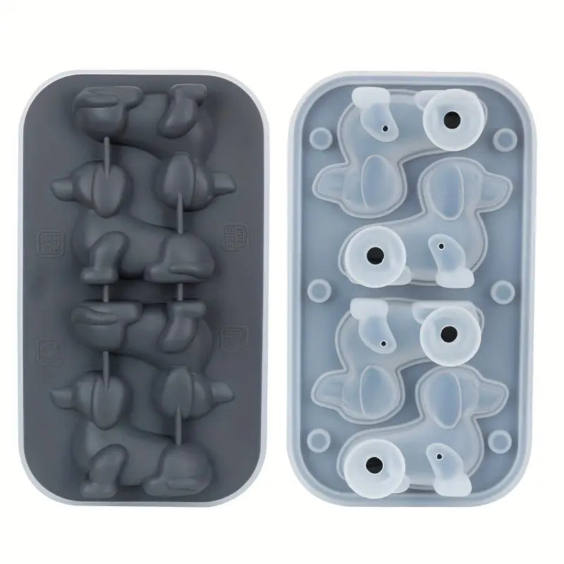 Dachshund Shaped Silicone Ice & Food Mould