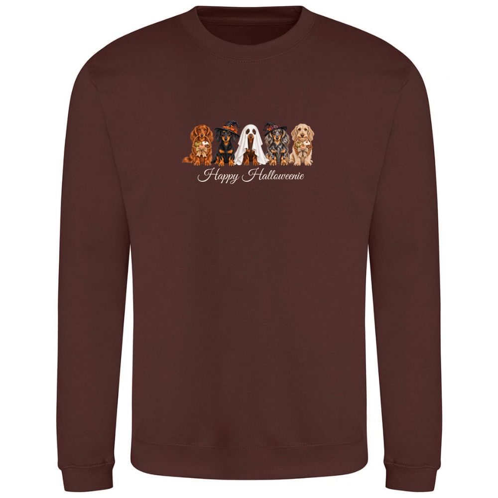π Chocolate Fudge Brownie Dachshund Halloween Sweatshirt β 4 Designs | XSβ2XL πΎ