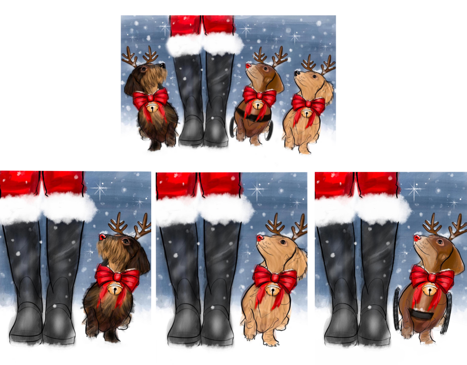 Mixed Pack of The Red Foundation Christmas Cards - Holly Senior Designs 20 Pack image 0