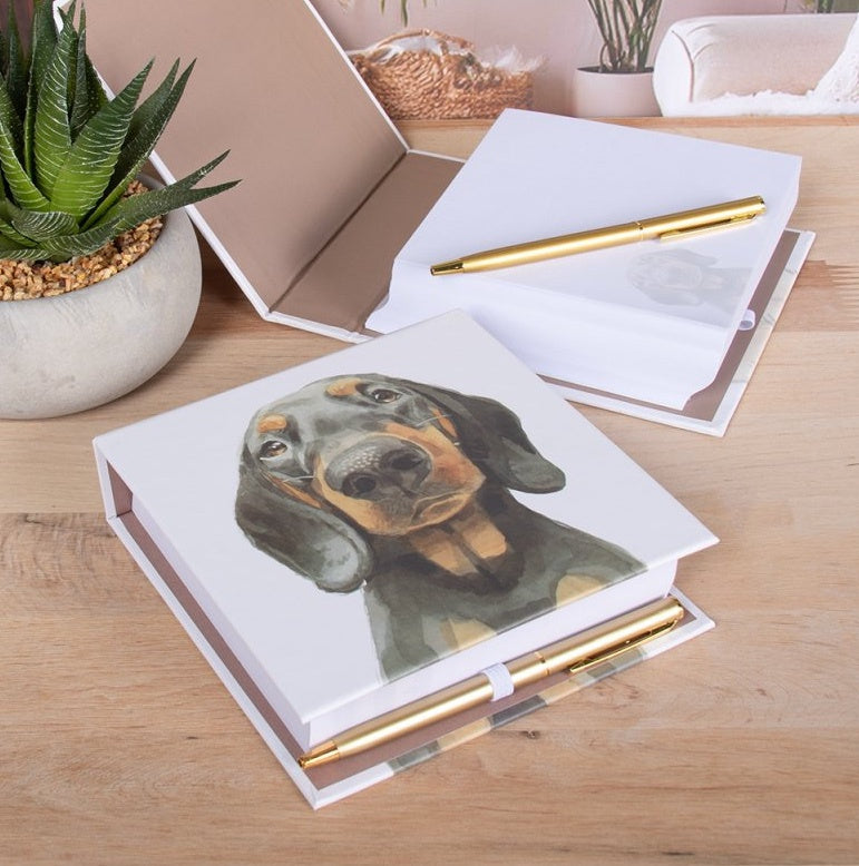 Dachshund Memo Block ππΎ