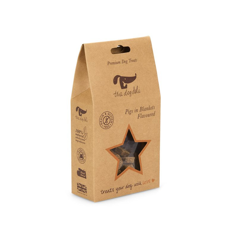 Pigs In Blankets Christmas Dog Treats 100G