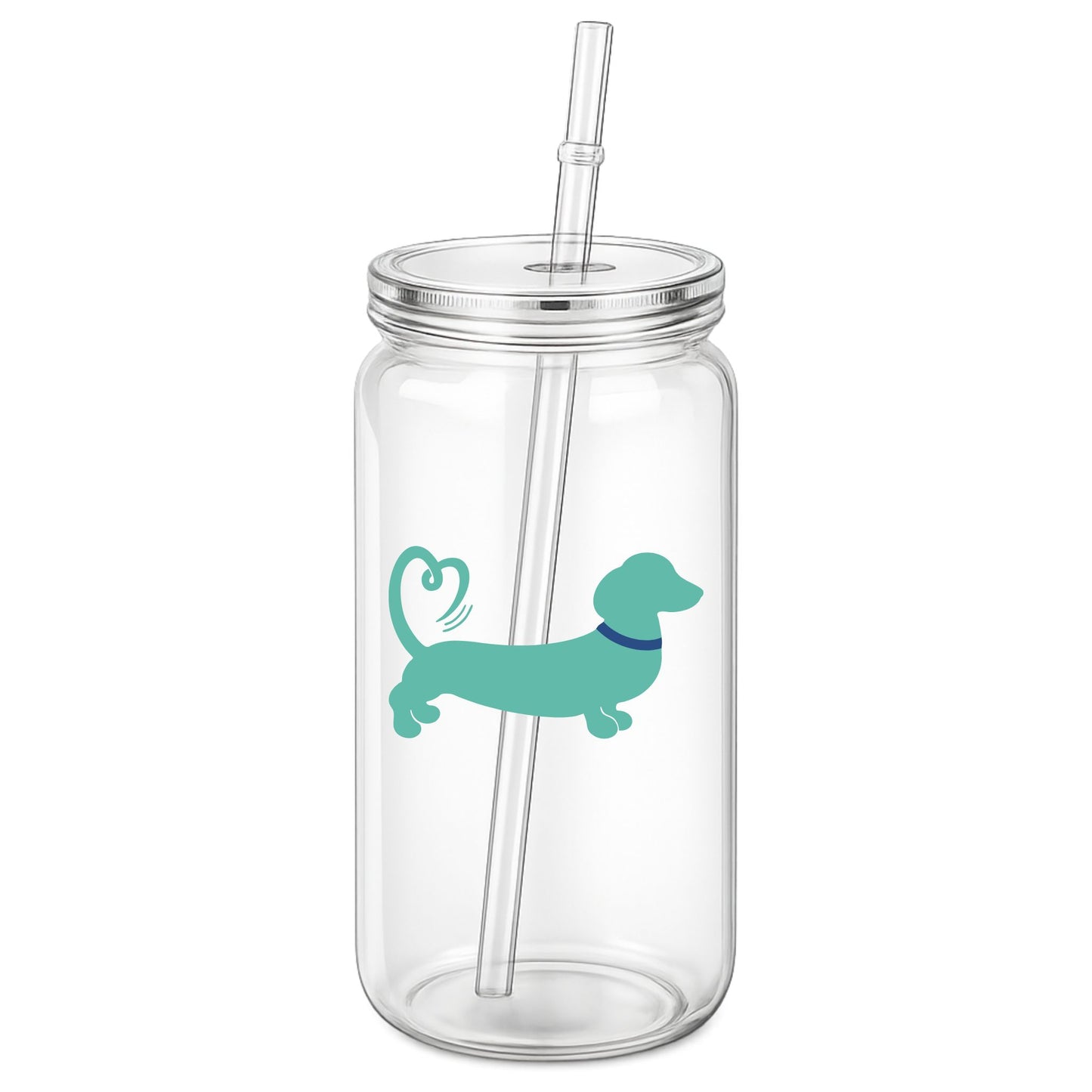Spring/Summer '26 Edit | 16oz Clear Dachshund Tumbler β Choose Your Colour π₯€βοΈπΎ