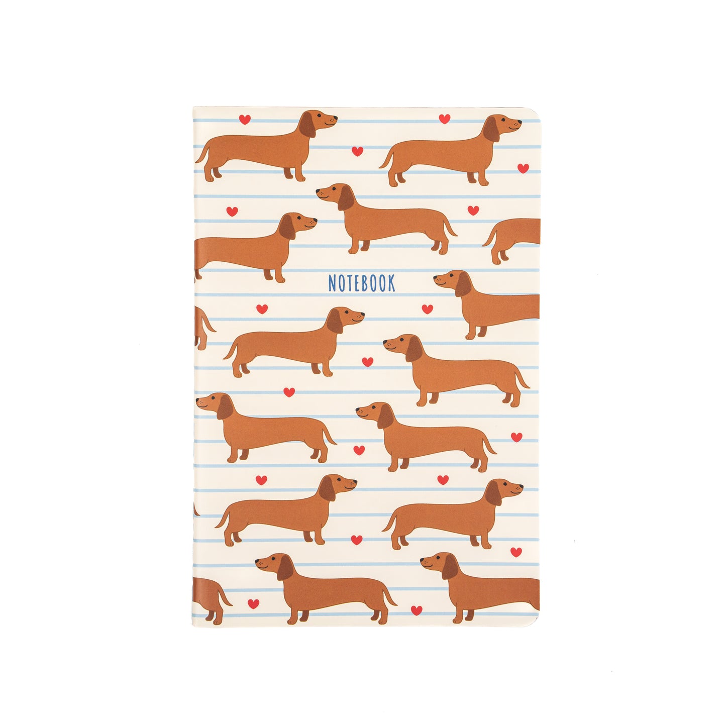 🐾 Sausage Dog A5 Notebook