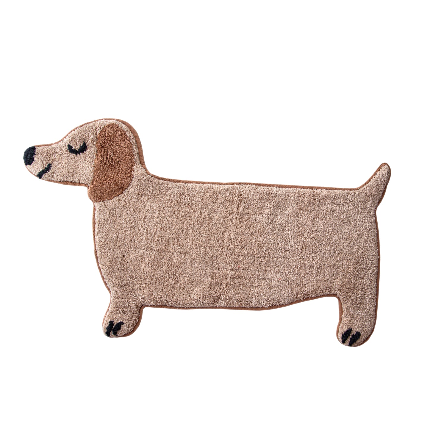 Sausage Dog Shaped Bath Mat