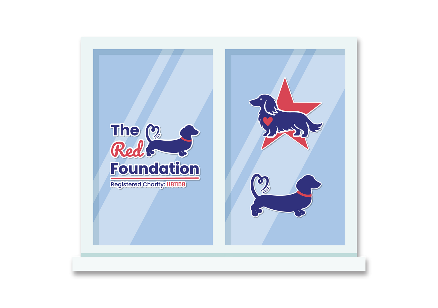 The Red Foundation & Spesh's Legacy Vinyl Stickers