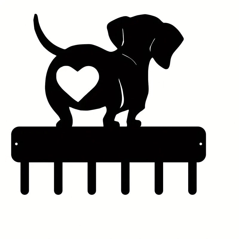 Dachshund Bum Wall Multi Hook