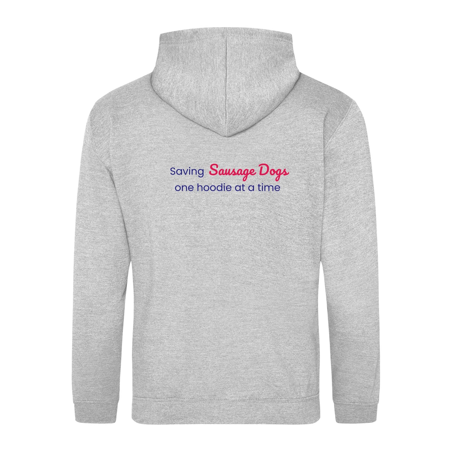 The Red Foundation Logo Hoodie Heather Grey - Choose your design
