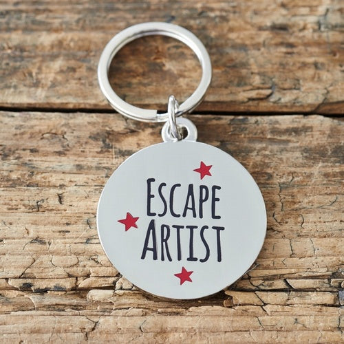 Sweet William Escape Artist Dog Tag image 0