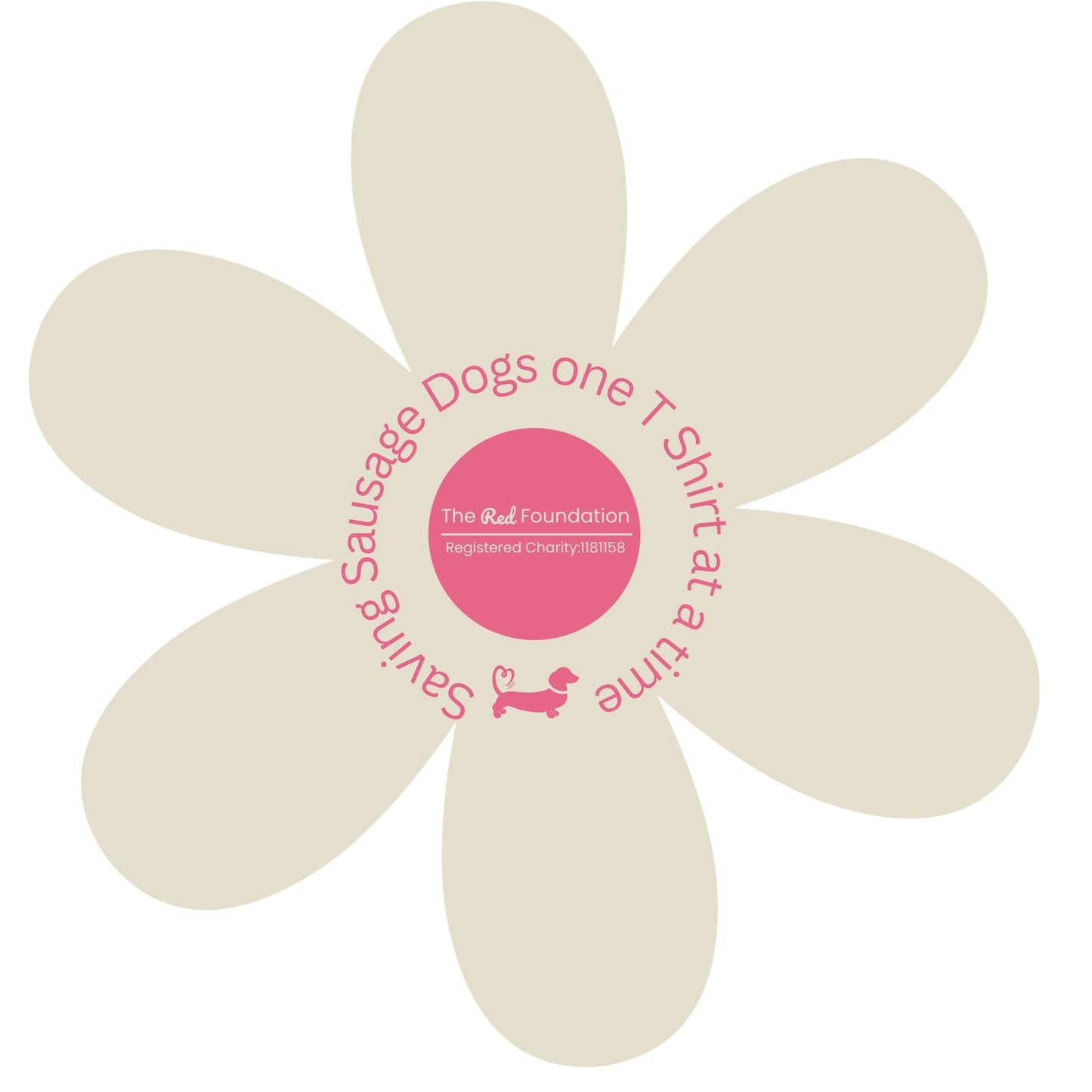 Spring Fling Edition Seafoam Unisex T Shirt - Pink/Cream - Choose Your Design