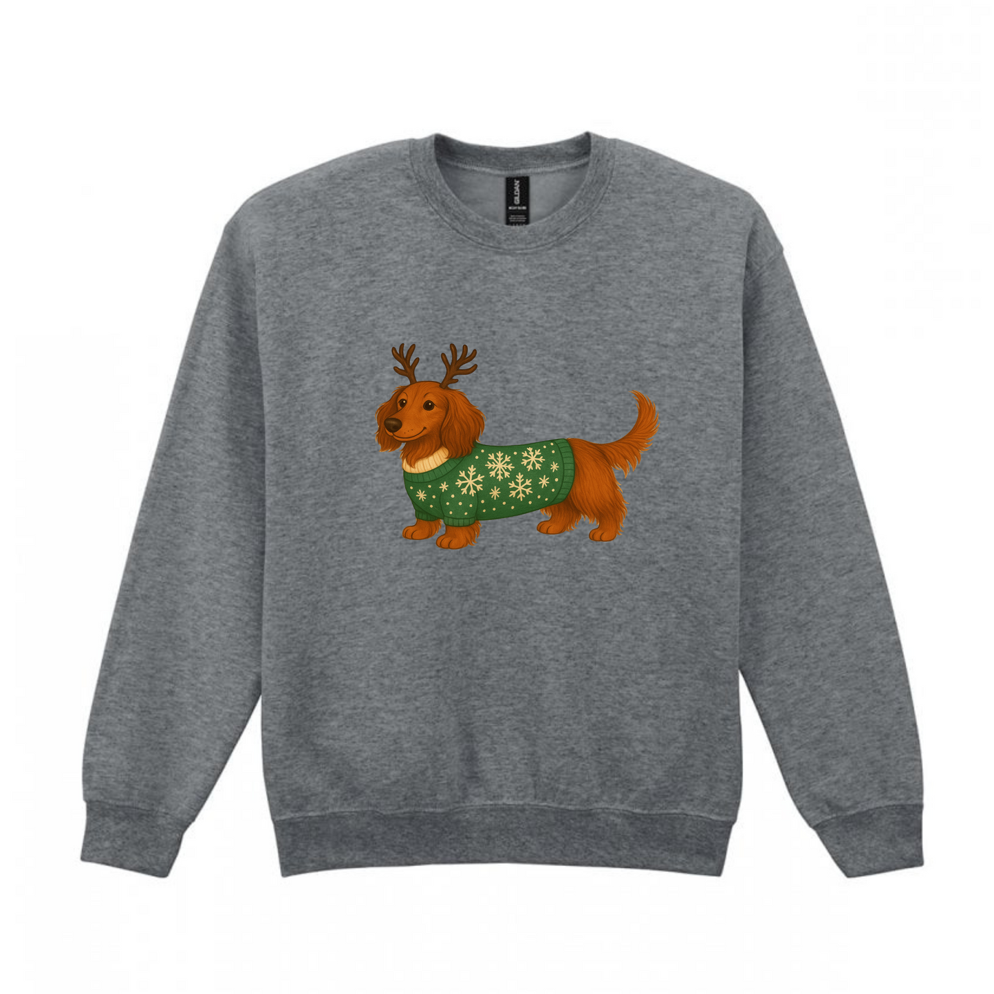 Christmas Red Long Hair Dachshunds Sweaters - Available in 8 Colours (Dispatch after 26th Nov)