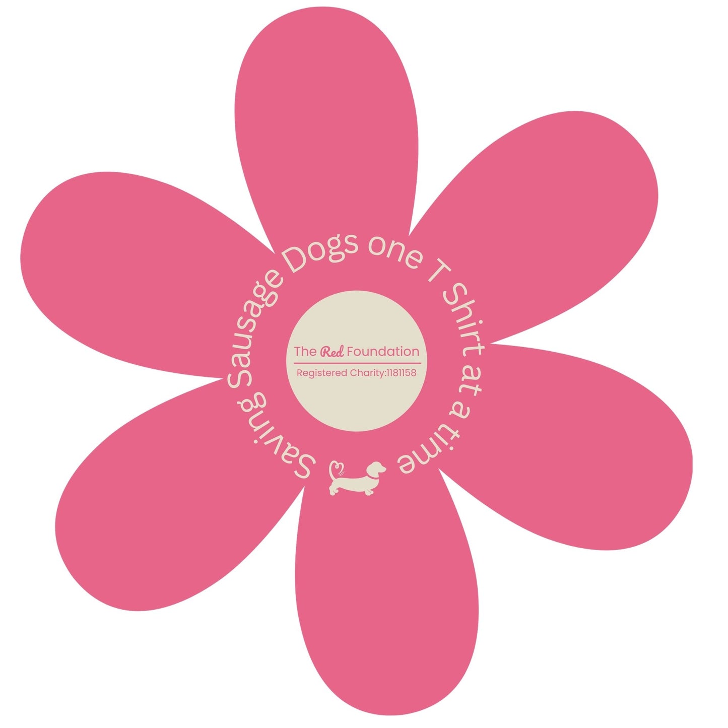 Spring Fling Edition Seafoam Unisex T Shirt - Pink/Cream - Choose Your Design