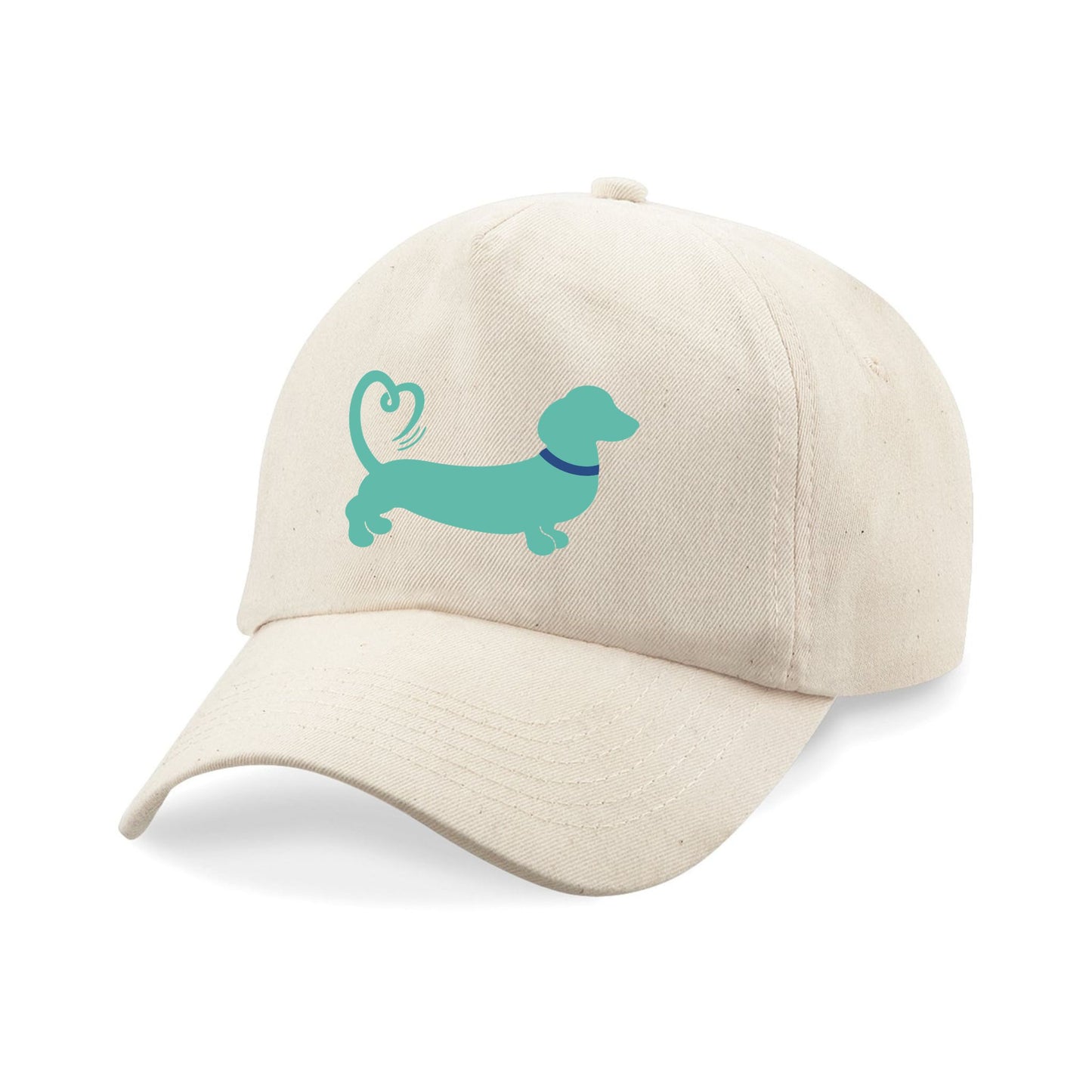 Spring/Summer '26 Edit | Natural Dachshund Baseball Cap – Choose Your Design 🤍🧢🐾