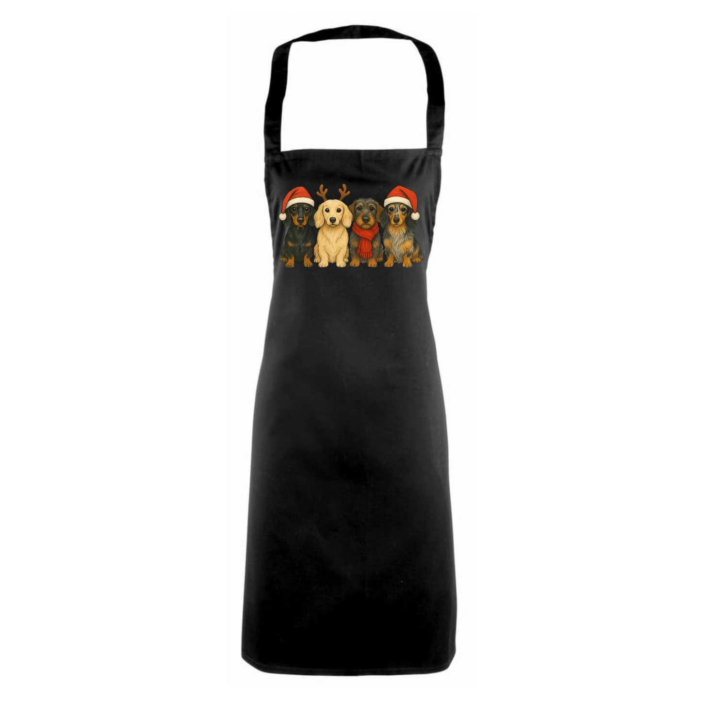 Christmas Dachshund Unisex Apron - 21 Designs to Choose From (Dispatch after 26th Nov)