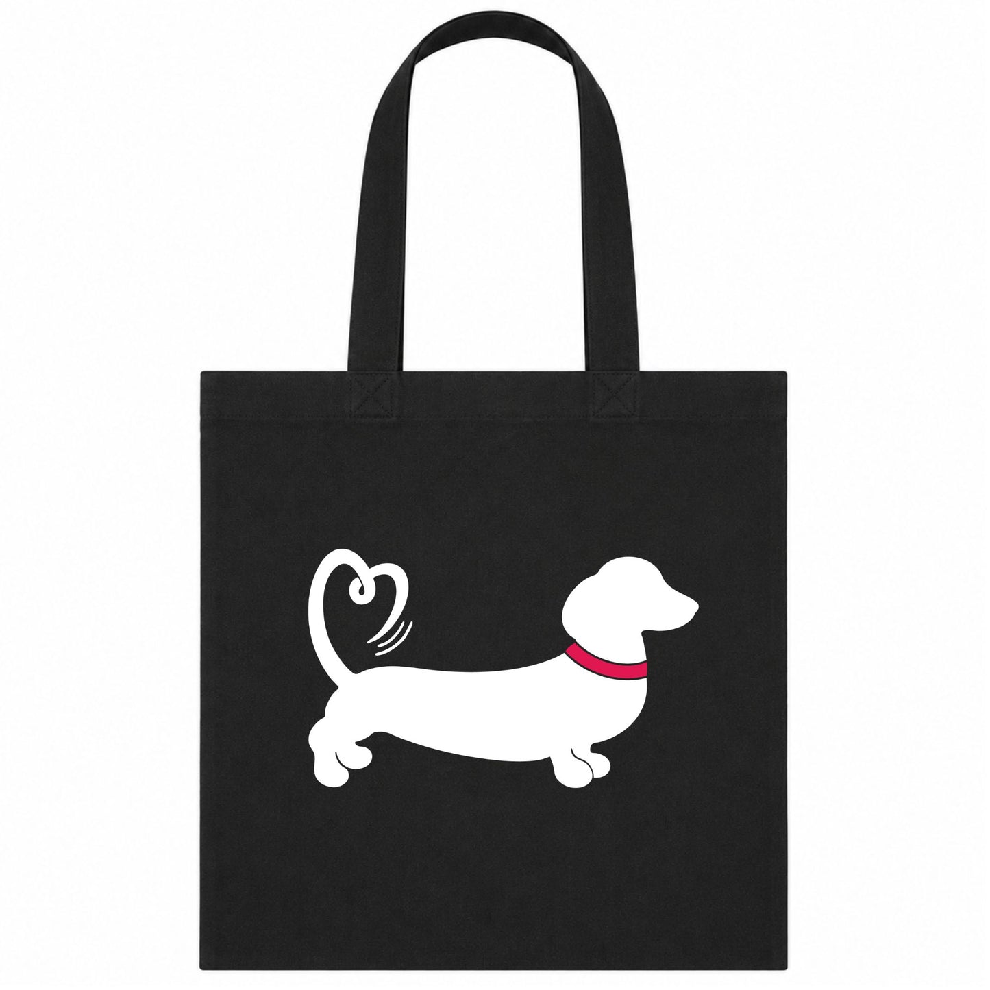 The Red Foundation Icon Black Tote Bag | Choose Your Design 🖤🐾🛍️