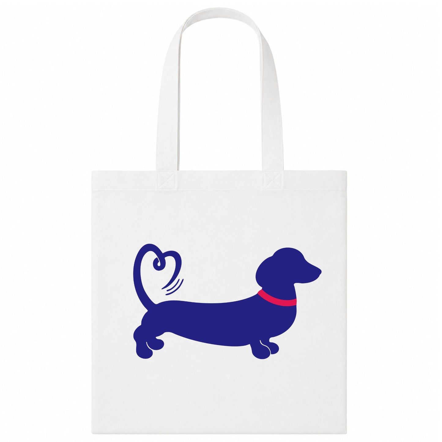 The Red Foundation Icon White Tote Bag | Choose Your Design ❤️🐾🛍️