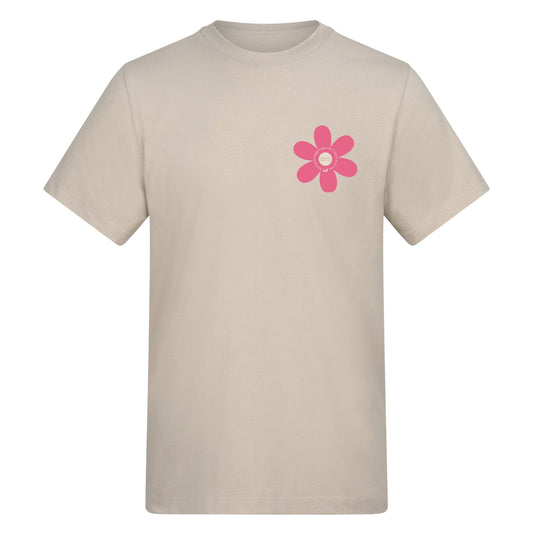 Spring Fling Edition Natural Stone Unisex T Shirt - Pink/Cream - Choose Your Design