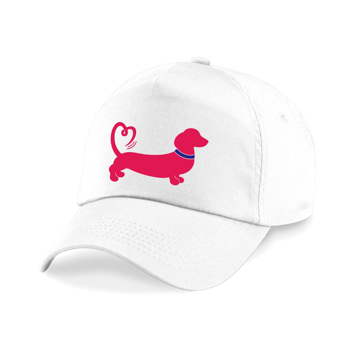 The Red Foundation Icon White Baseball Cap | Choose Your Design 🤍🧢🐾