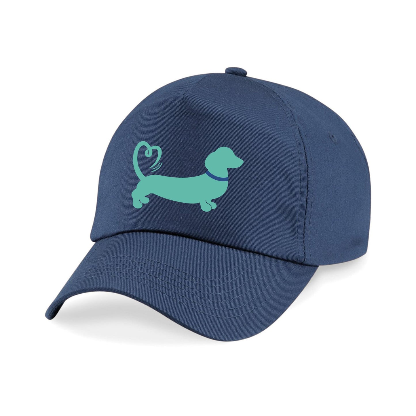 Spring/Summer '26 Edit | French Navy Dachshund Baseball Cap – Choose Your Design 💙🧢🐾