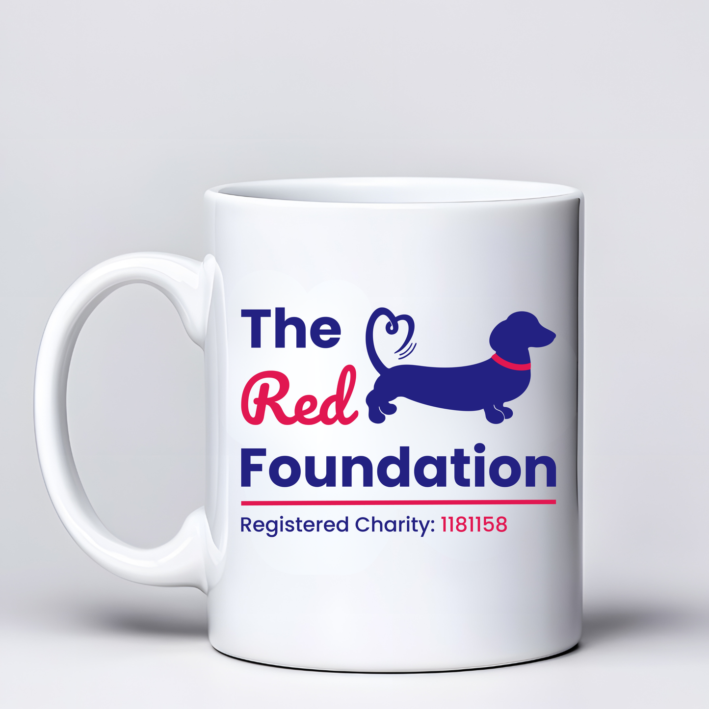 The Red Foundation Logo Mugs - Choice of Designs & Colours