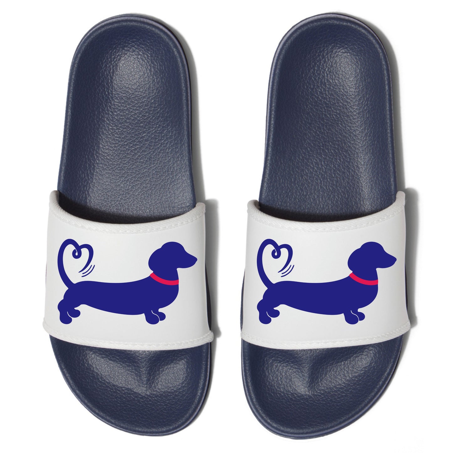 The Red Foundation Icon Sliders – Navy & White 🐾