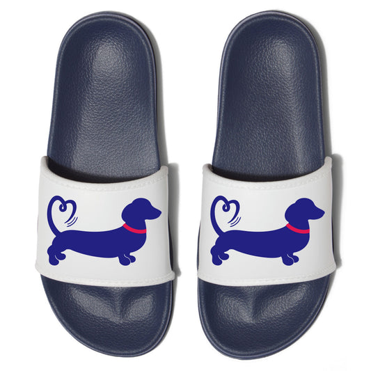 The Red Foundation Icon Sliders – Navy & White 🐾