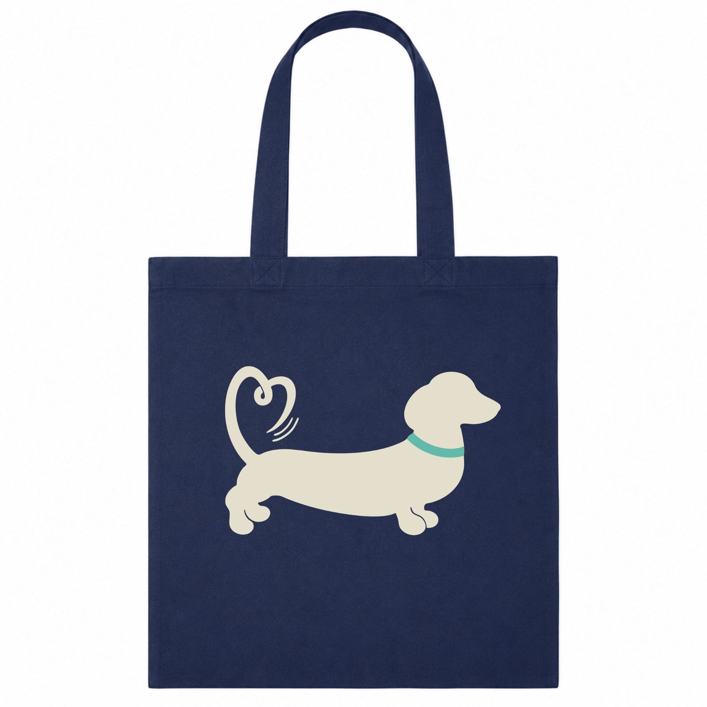 Spring/Summer '26 Edit | Navy Dachshund Tote Bag – Choose Your Design 🛍️💙🐾