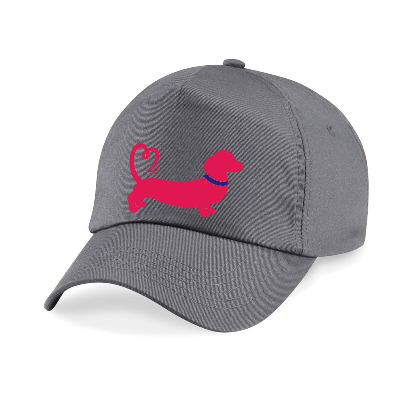 The Red Foundation Icon Grey Baseball Cap | Choose Your Design 🩶🧢🐾