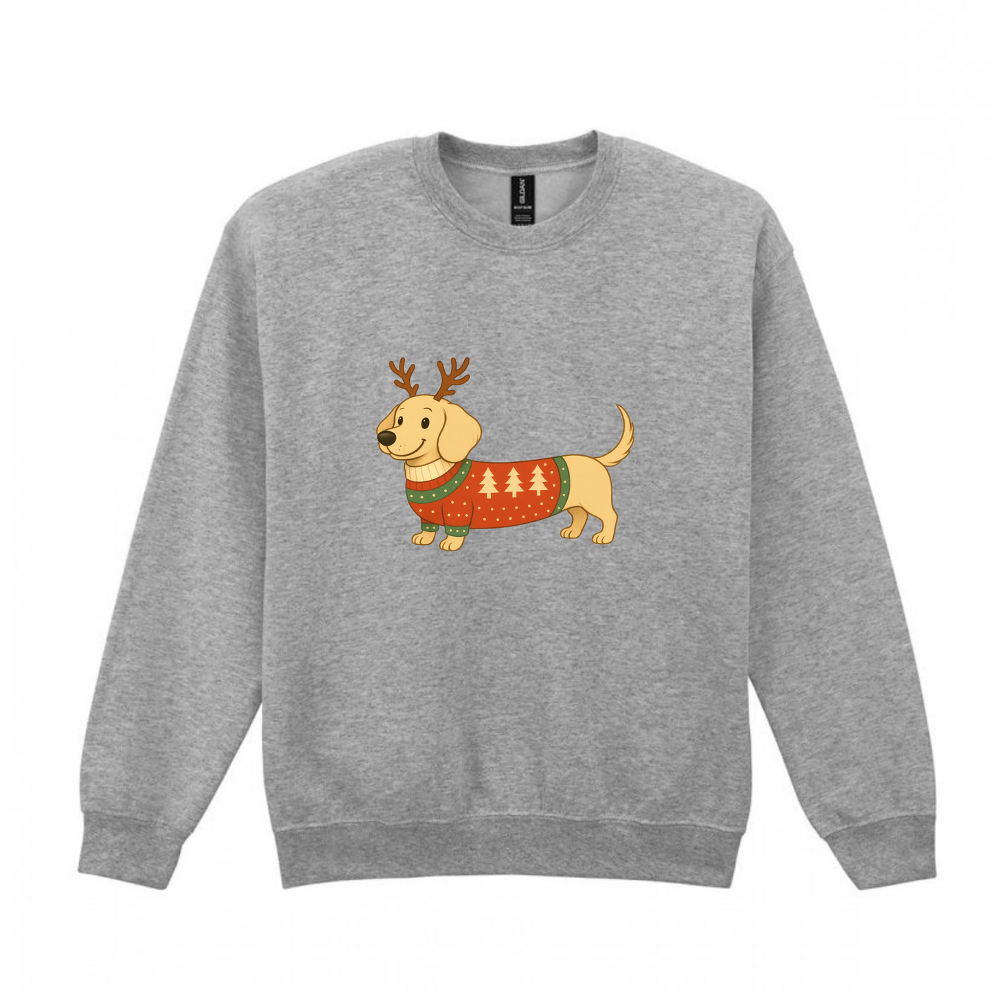 Christmas Cream Smooth Hair Dachshunds Sweaters - Available in 8 Colours (Dispatch after 26th Nov)
