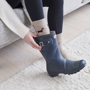 Sweet William Dachshund Dog Walker Socks image 0
