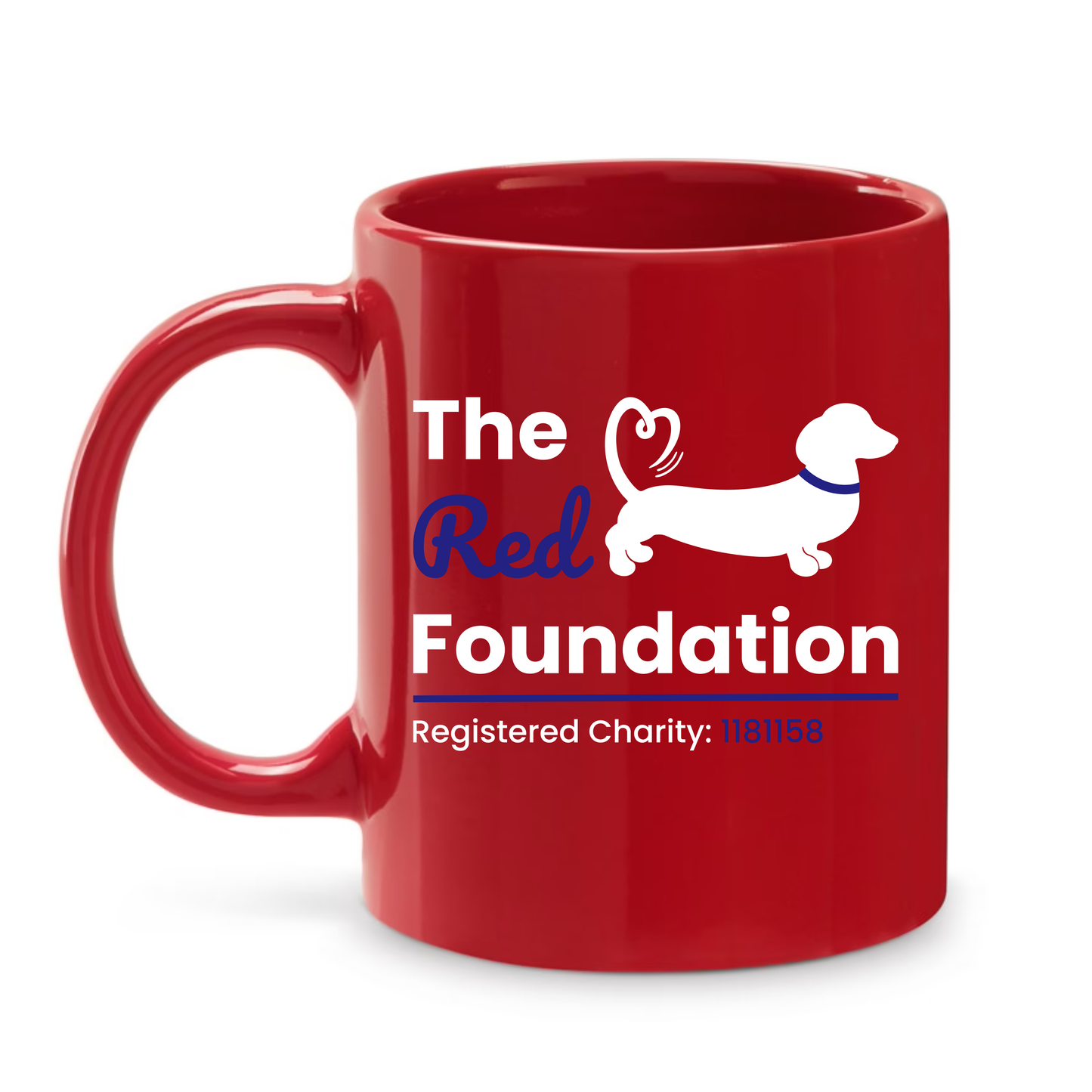 The Red Foundation Logo Mugs - Choice of Designs & Colours