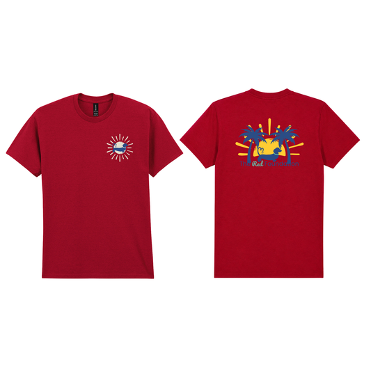 TRF Summer 2026 Edition T-Shirt – Antique Cherry Red