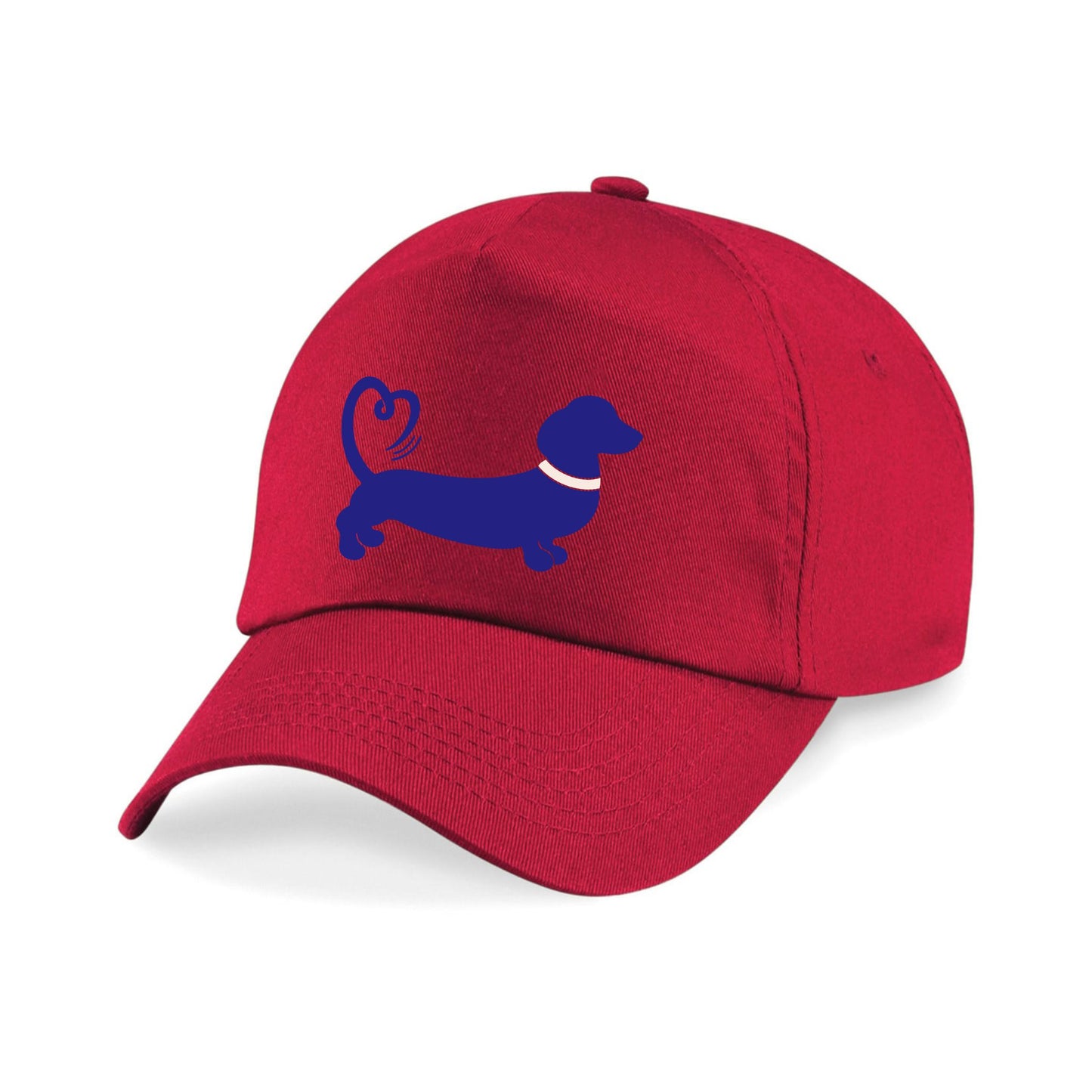 The Red Foundation Icon Classic Red Baseball Cap | Choose Your Design ❤️🧢🐾