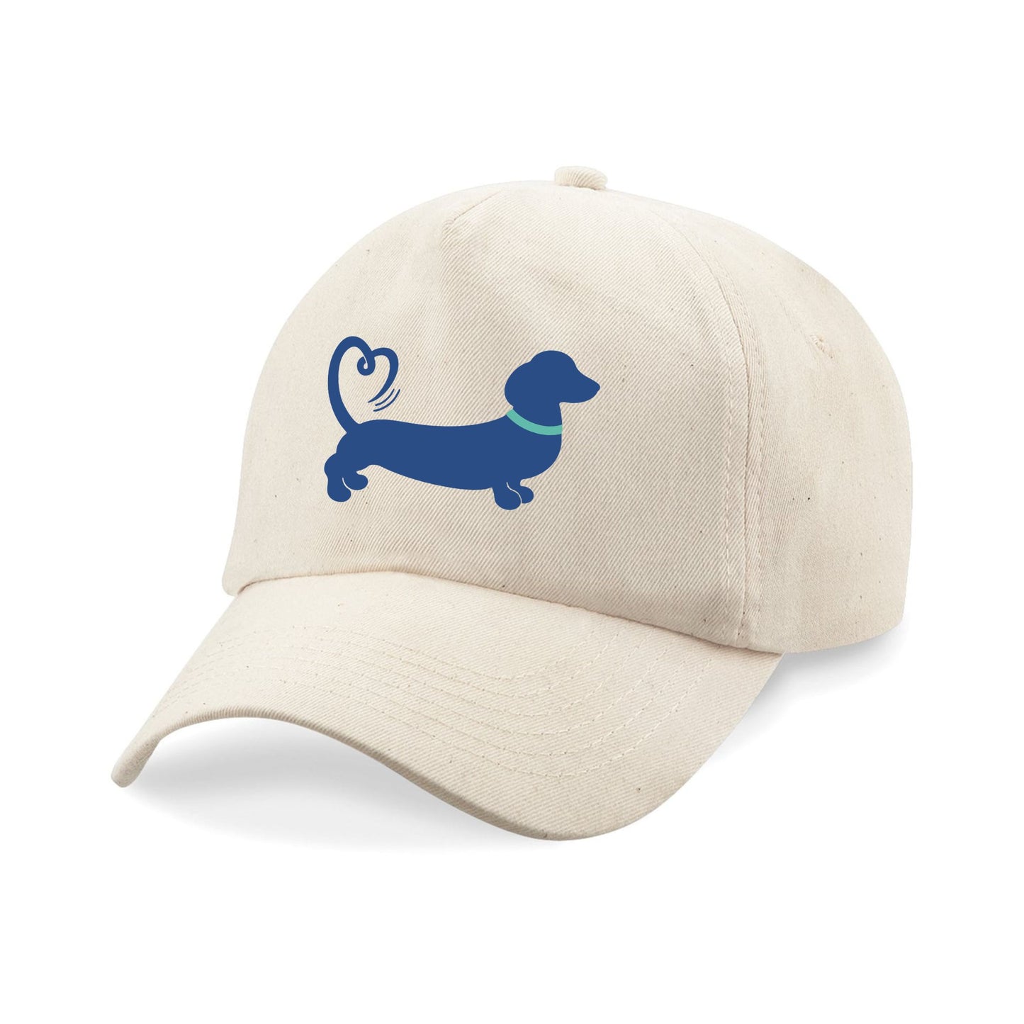 Spring/Summer '26 Edit | Natural Dachshund Baseball Cap – Choose Your Design 🤍🧢🐾