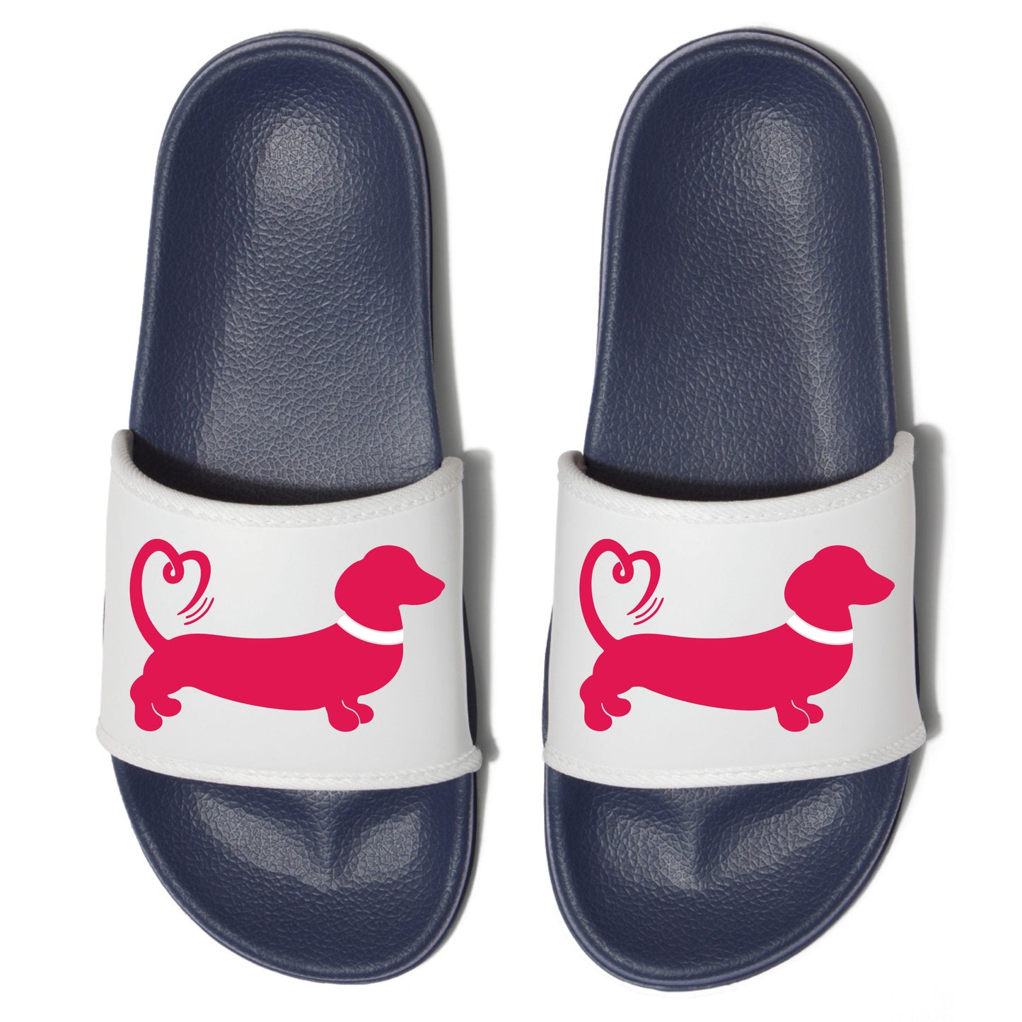 The Red Foundation Icon Sliders – Navy & White 🐾