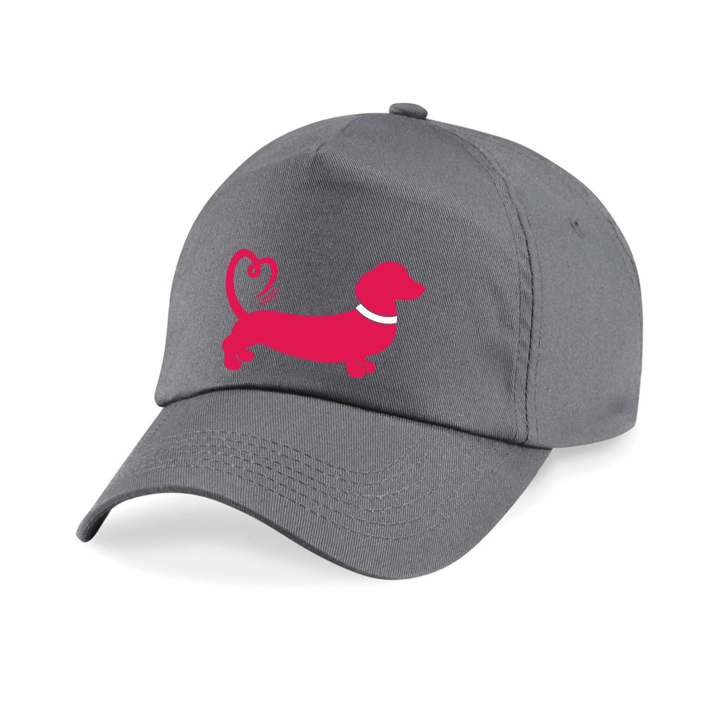 The Red Foundation Icon Grey Baseball Cap | Choose Your Design 🩶🧢🐾