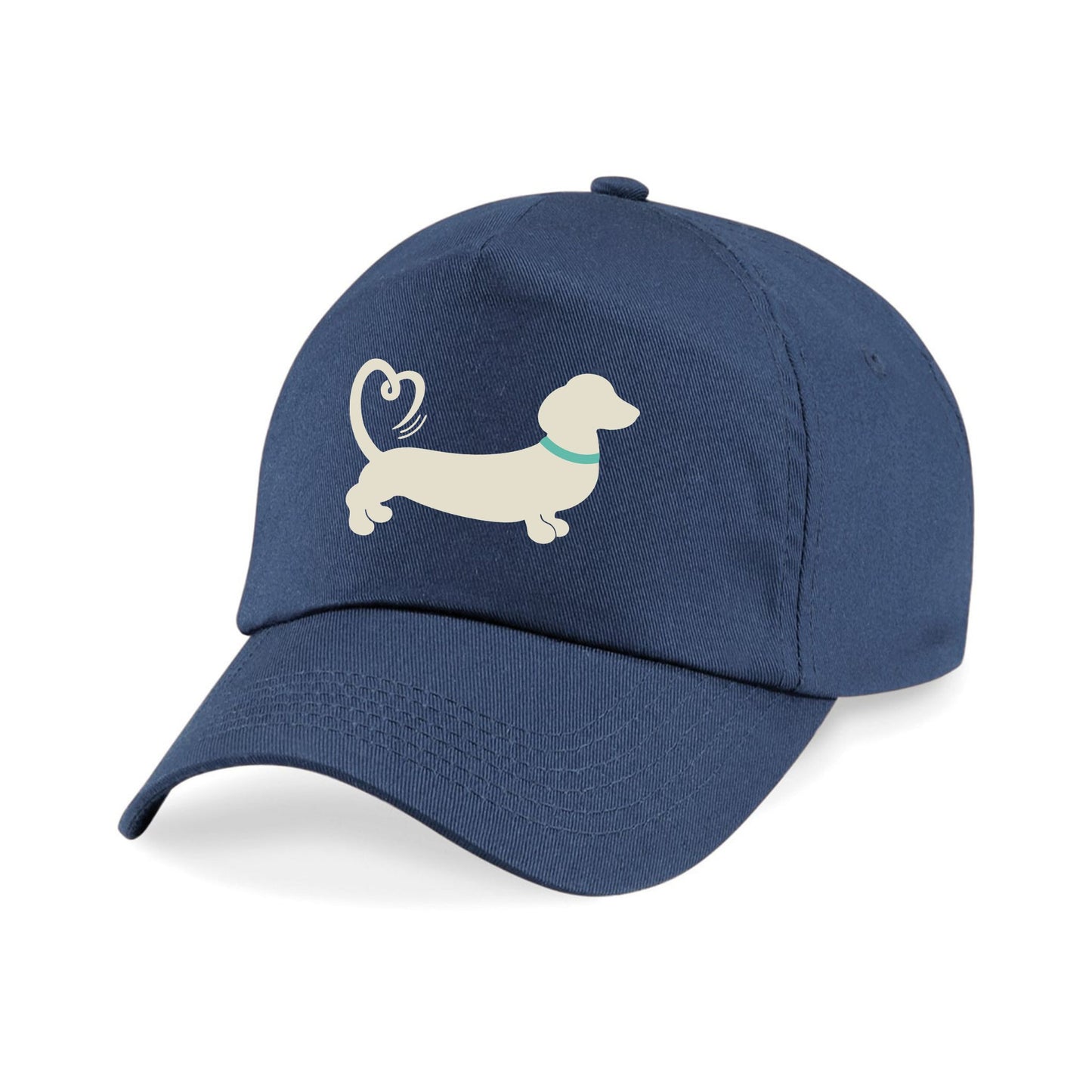 Spring/Summer '26 Edit | French Navy Dachshund Baseball Cap – Choose Your Design 💙🧢🐾