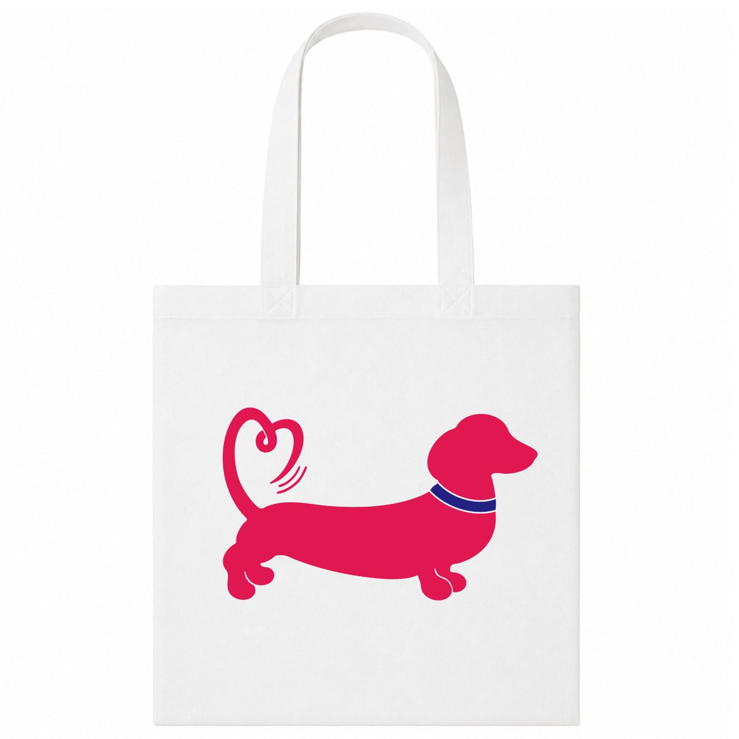 The Red Foundation Icon White Tote Bag | Choose Your Design ❤️🐾🛍️