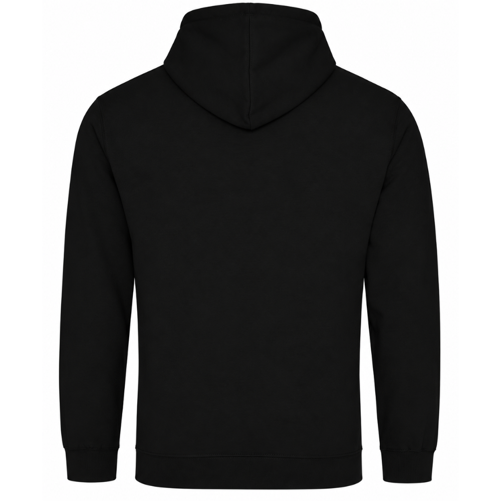 Leopard Print Dachshund Hoodie – Black