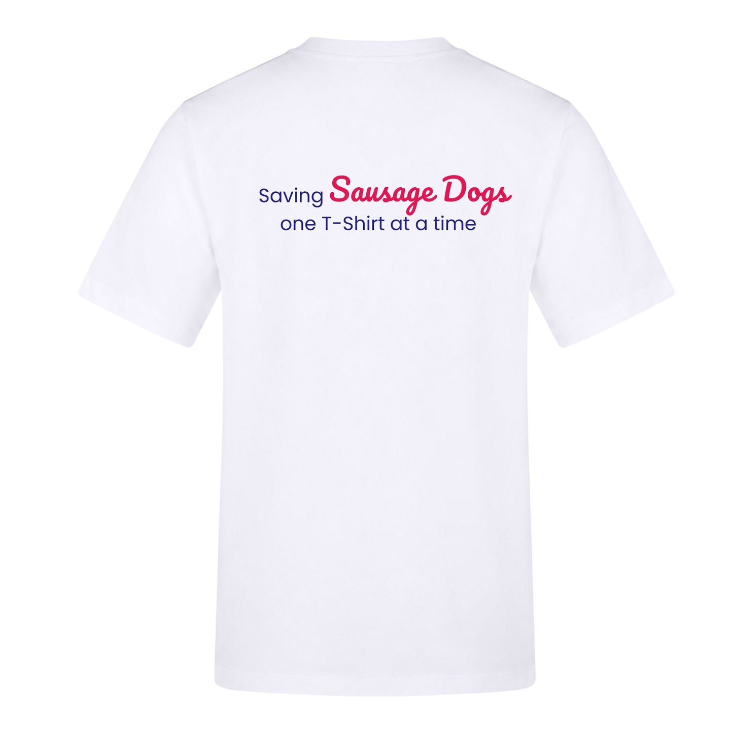 The Red Foundation Logo T Shirt in Arctic White - Choose your back design