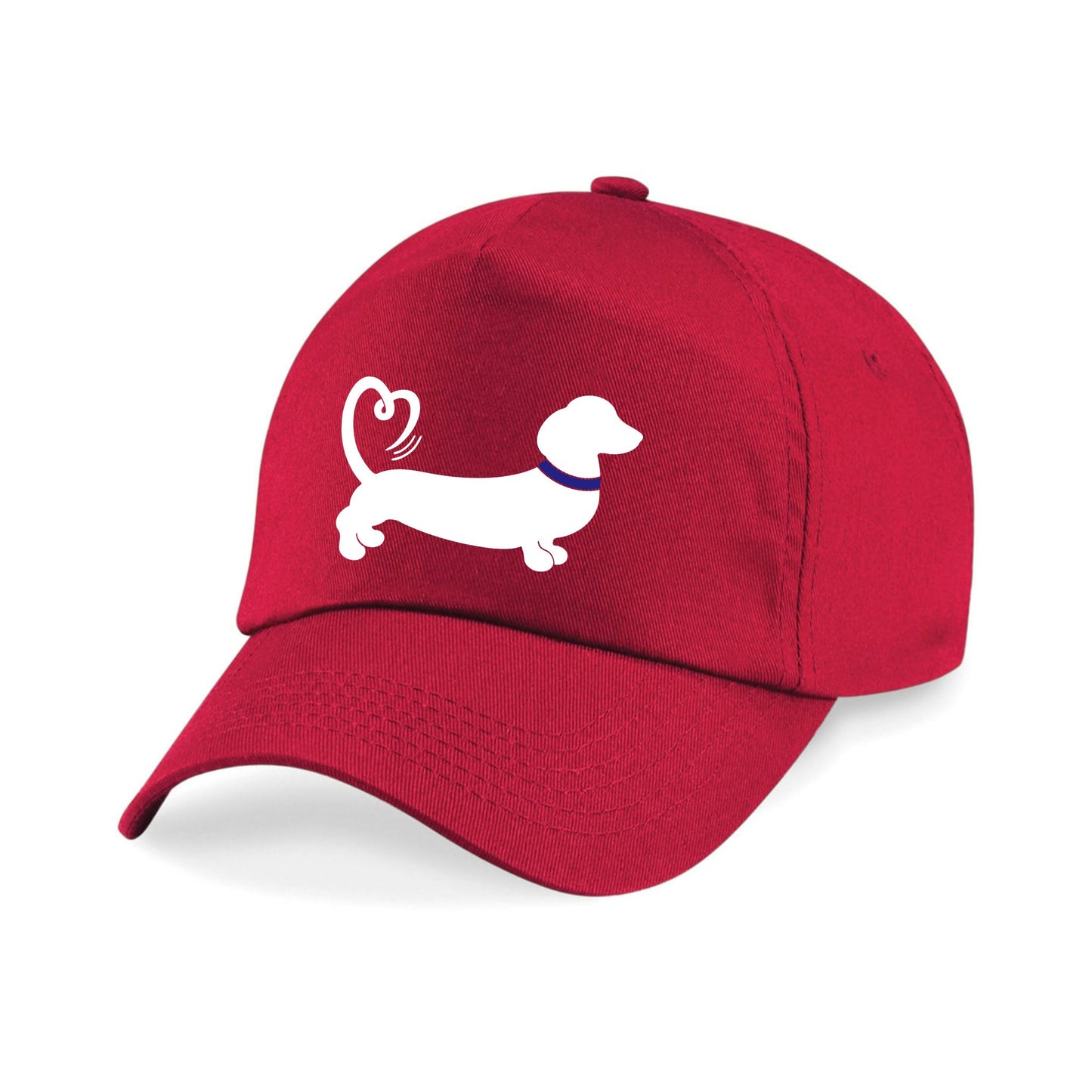 The Red Foundation Icon Classic Red Baseball Cap | Choose Your Design ❤️🧢🐾