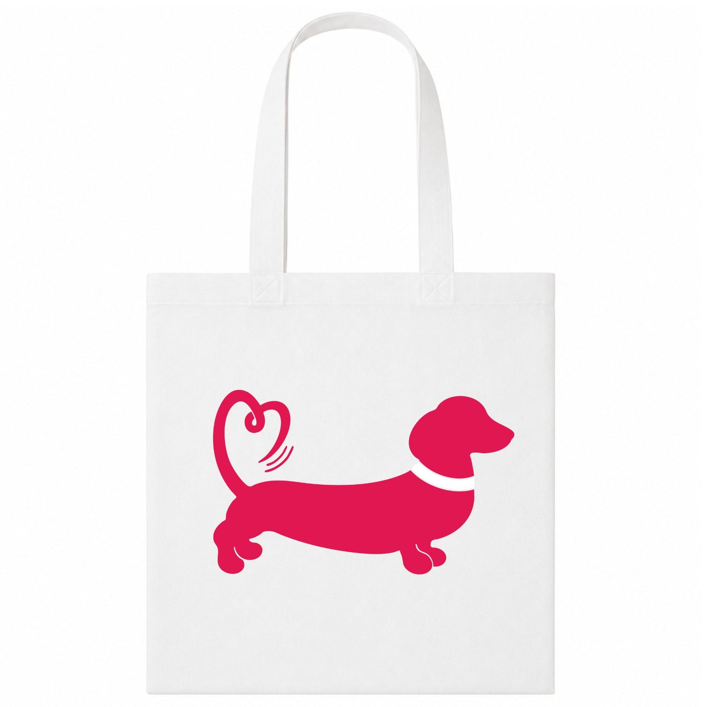 The Red Foundation Icon White Tote Bag | Choose Your Design ❤️🐾🛍️