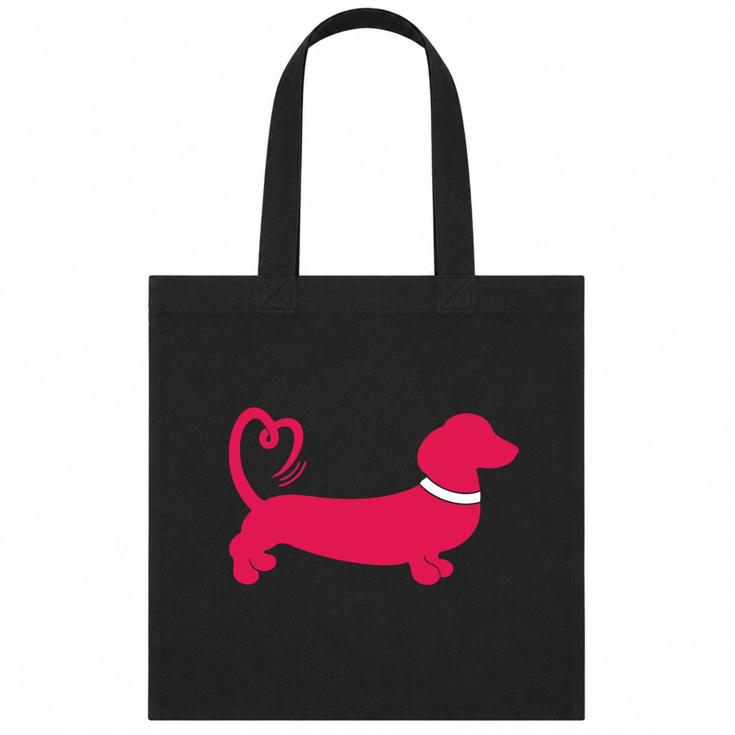 The Red Foundation Icon Black Tote Bag | Choose Your Design 🖤🐾🛍️