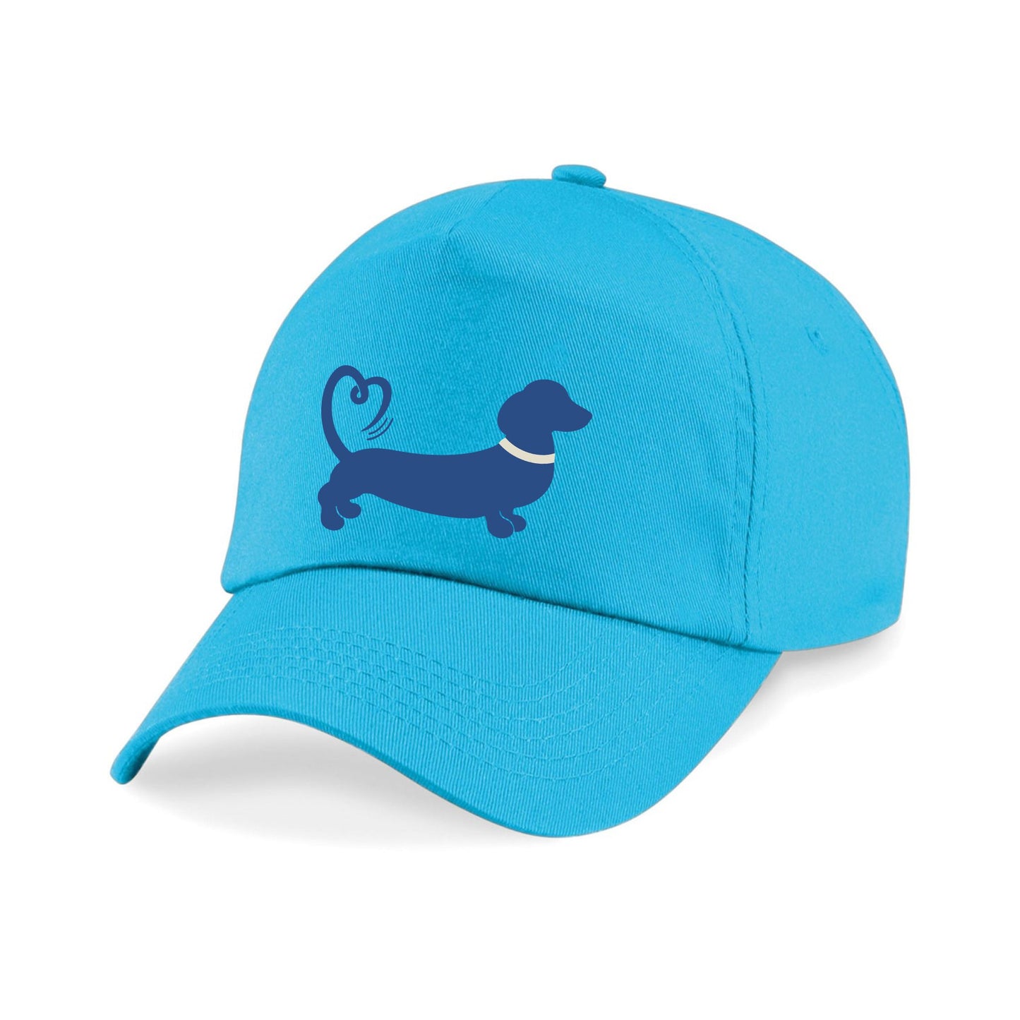 Spring/Summer '26 Edit | Surf Blue Dachshund Baseball Cap – Choose Your Design 🩵🧢🐾