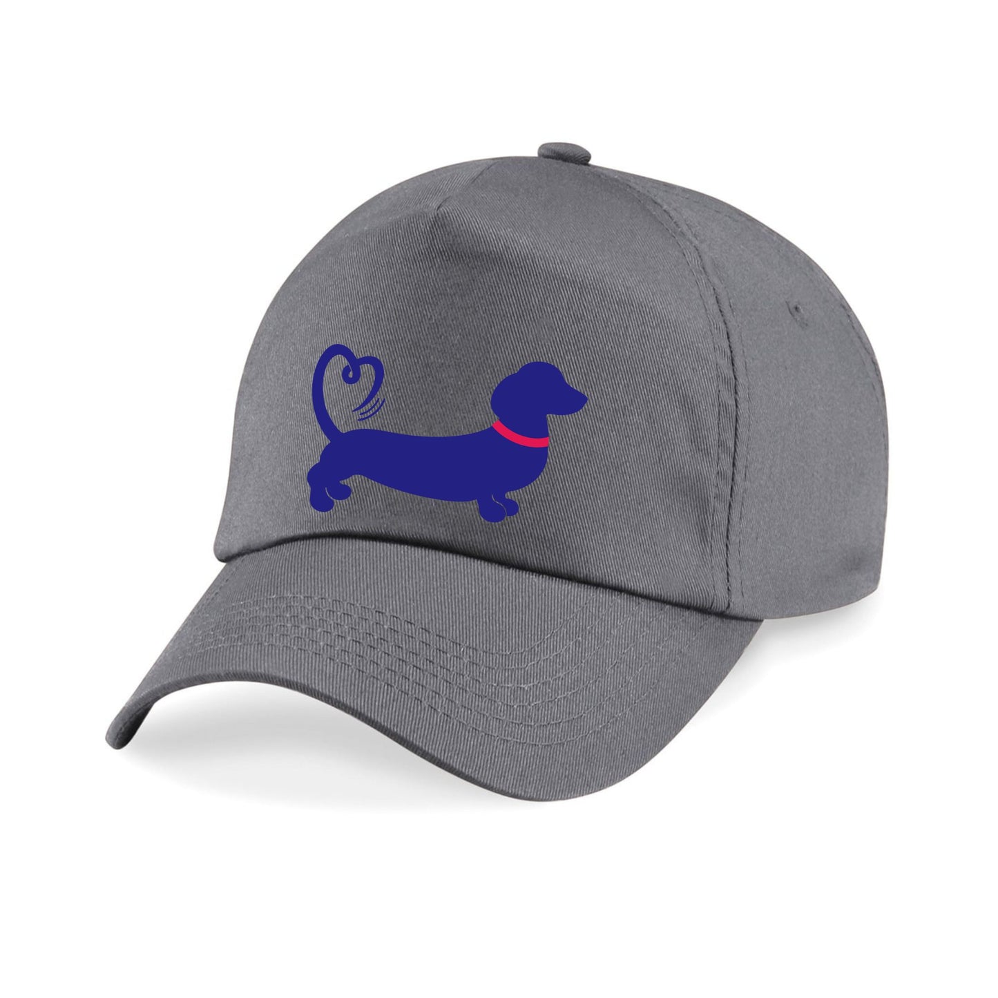 The Red Foundation Icon Grey Baseball Cap | Choose Your Design 🩶🧢🐾