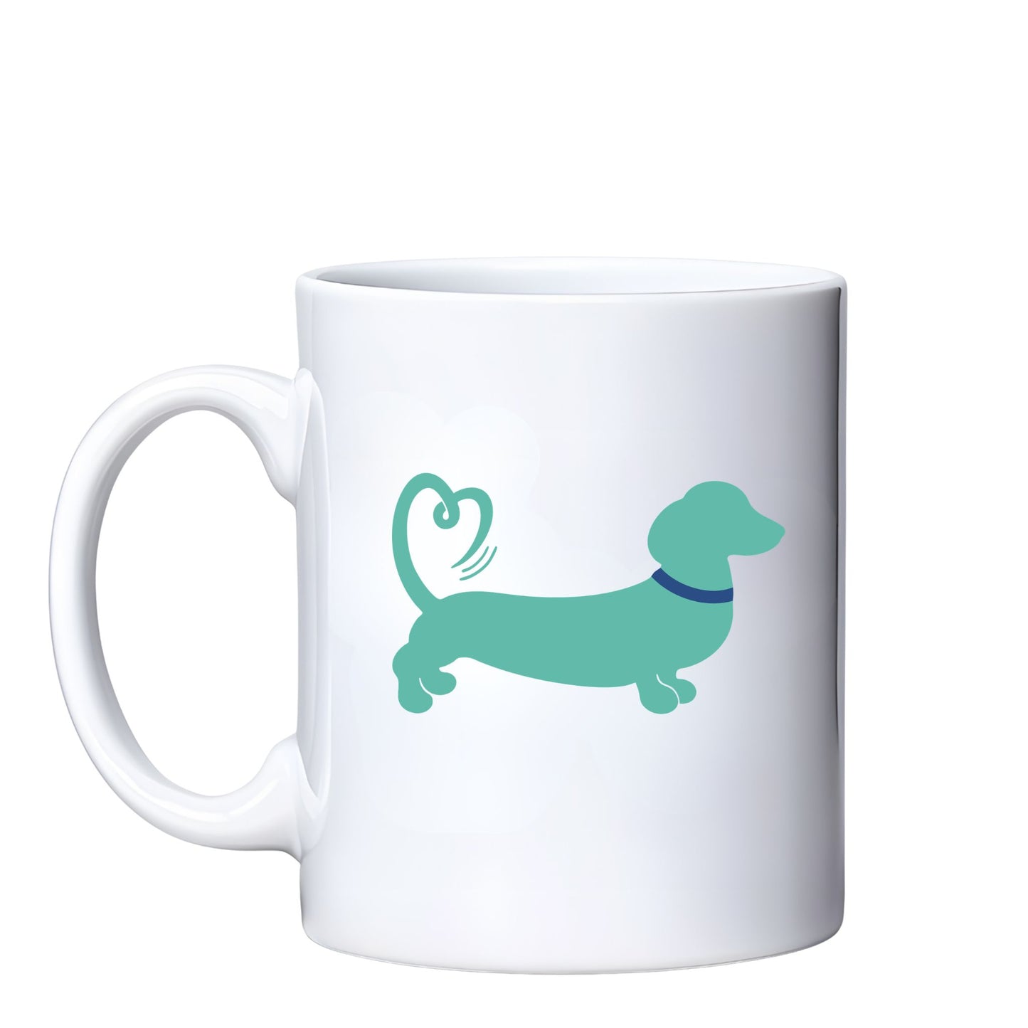 Spring/Summer '26 Edit | 11oz White Dachshund Mug – Choose Your Design ☕🐾🌸