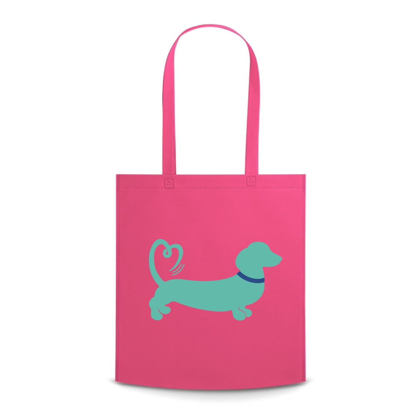 Spring/Summer '26 Edit | Pink Non-Woven Dachshund Tote Bag – Choose Your Design 🛍️☀️🐾