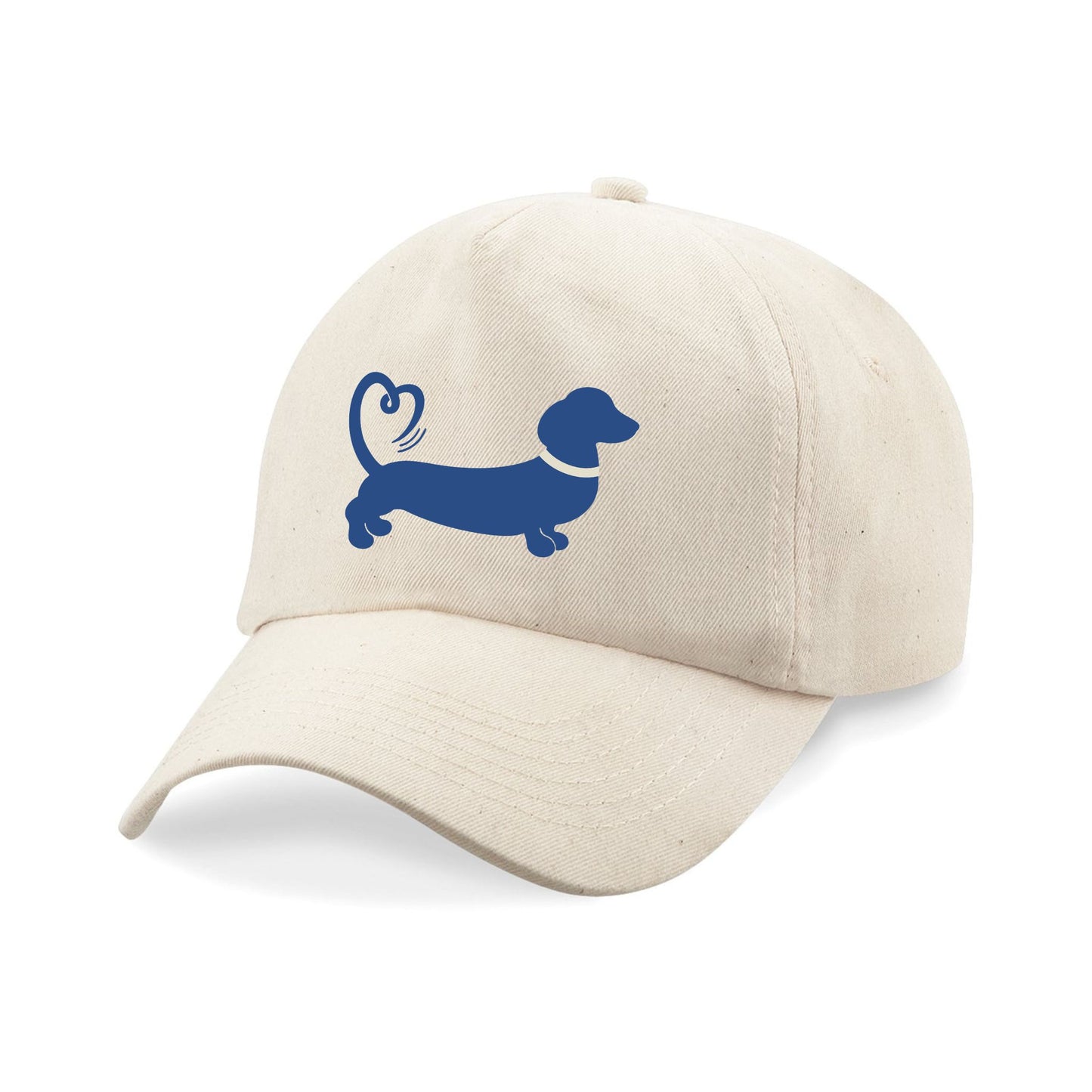Spring/Summer '26 Edit | Natural Dachshund Baseball Cap – Choose Your Design 🤍🧢🐾