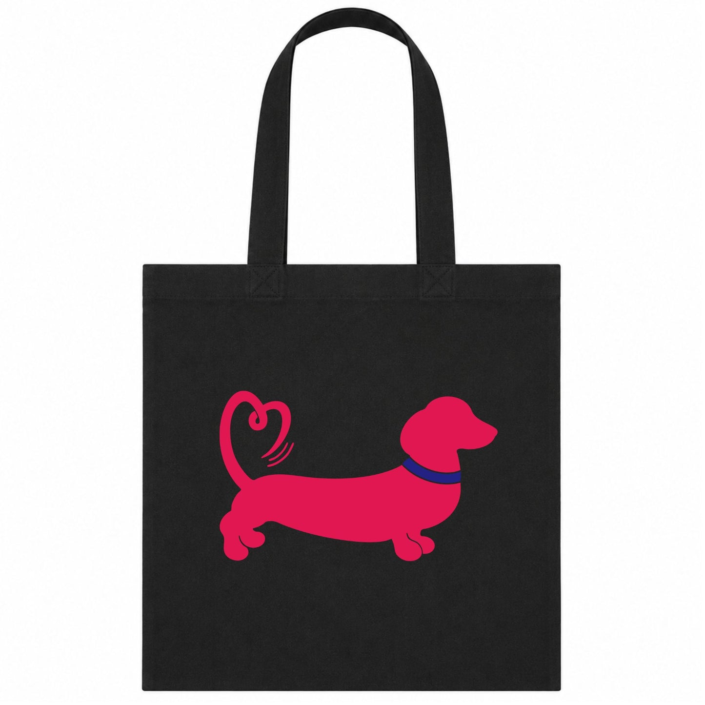 The Red Foundation Icon Black Tote Bag | Choose Your Design 🖤🐾🛍️