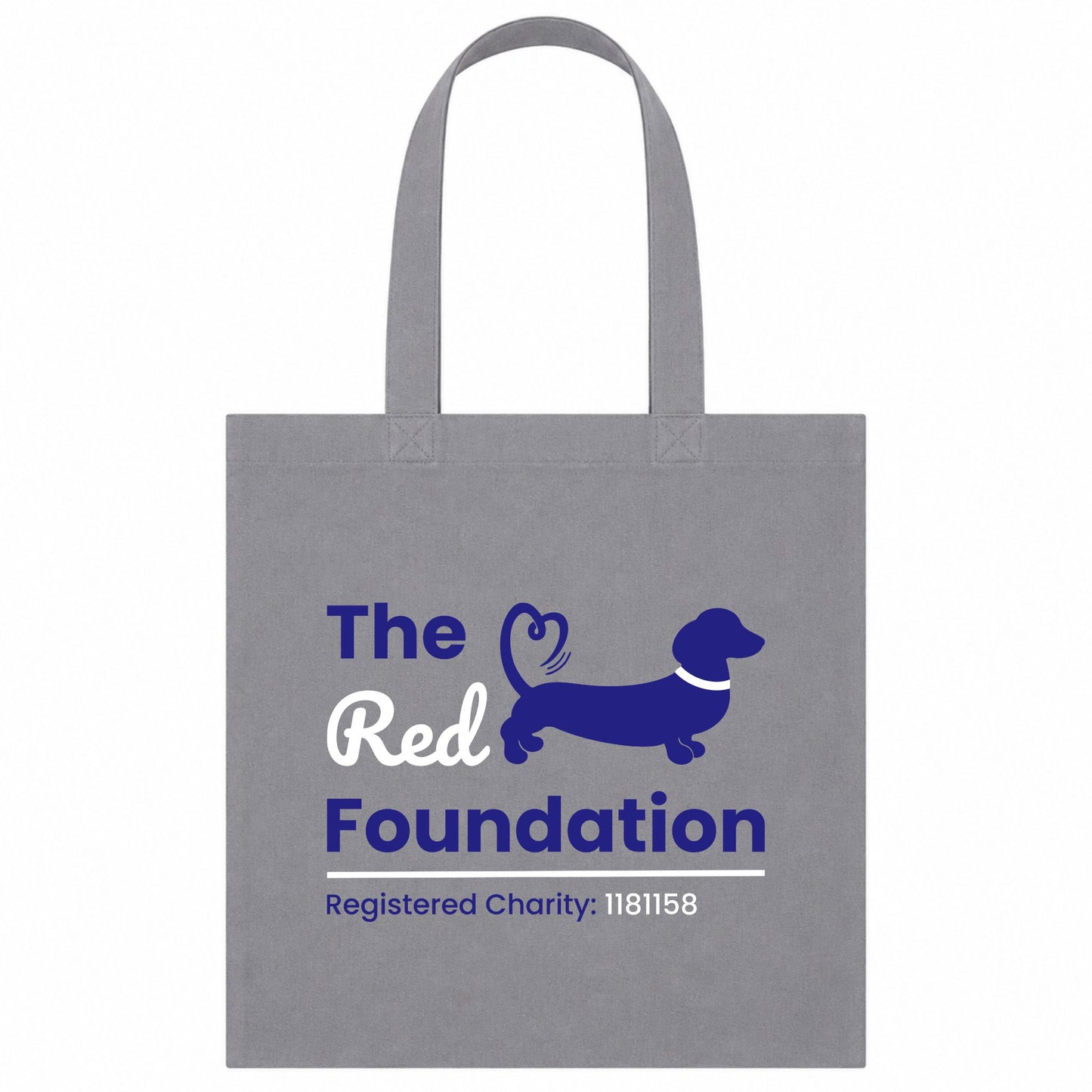 The Red Foundation Logo Tote Bag | Choose Your Colour & Design ❤️🐾🛍️
