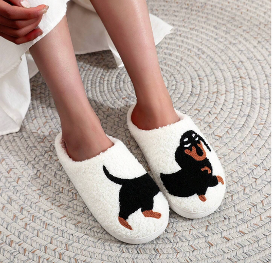 Dachshund ladies slippers image 0